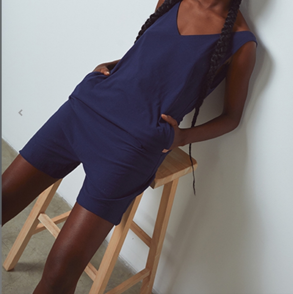 Lunya Cool Short Romper - NWT